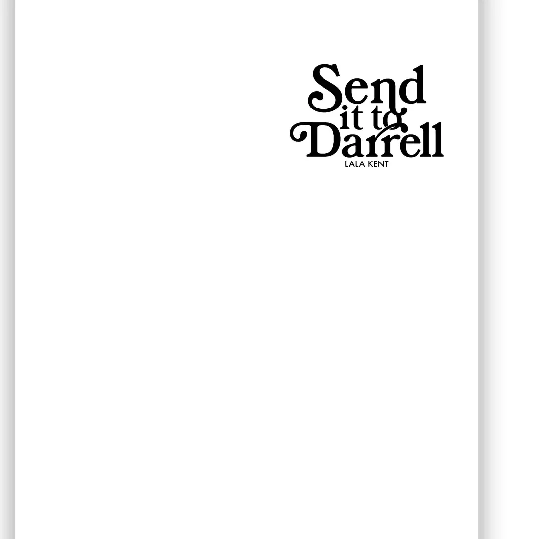 Send It To Darrell Front & Back Poster