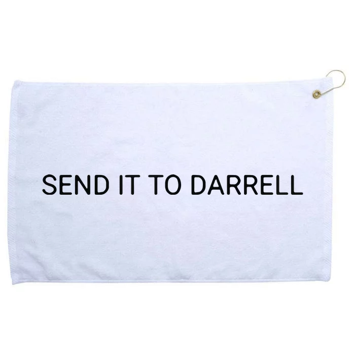 Send It To Darrell Grommeted Golf Towel