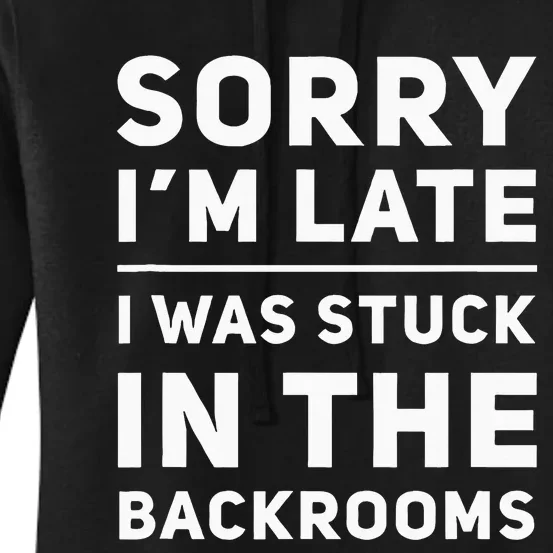 Stuck In The Backrooms Liminal Space Women's Pullover Hoodie