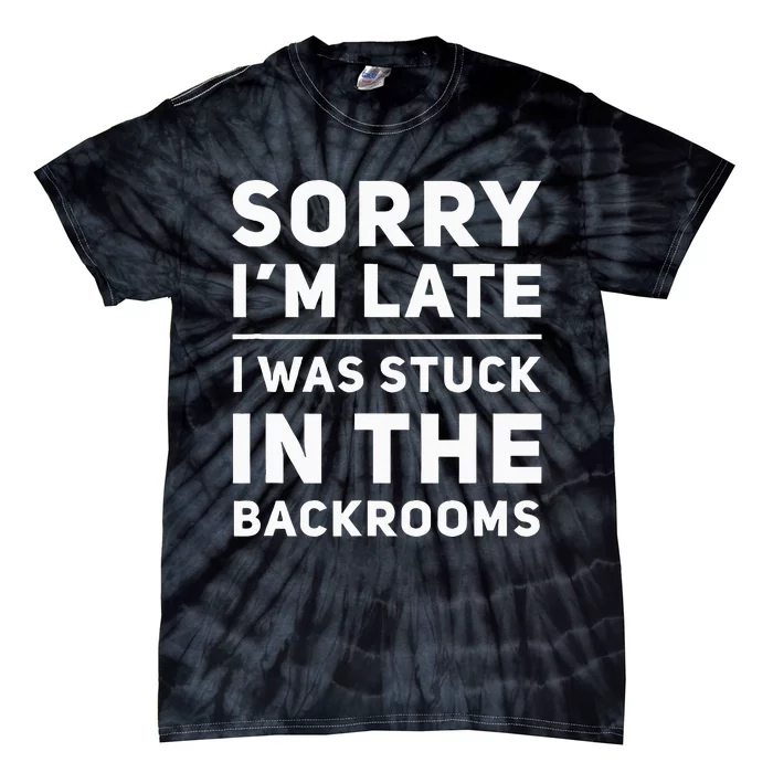 Stuck In The Backrooms Liminal Space Tie-Dye T-Shirt