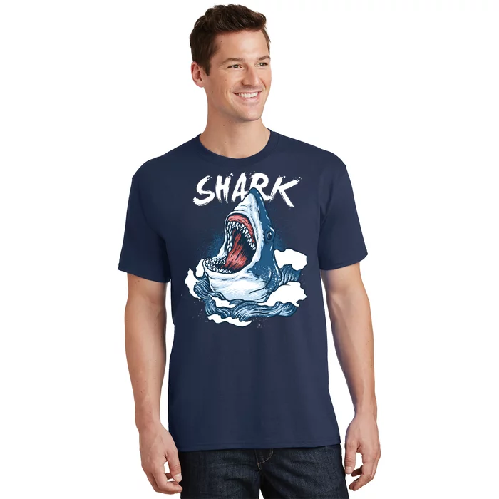 Shark In The Ocean Cool Sharks Week Waves Bite T-Shirt