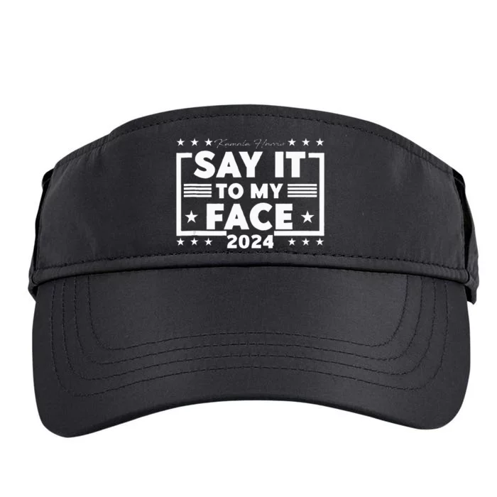 Say It To My Face Saying Say It To My Face Adult Drive Performance Visor