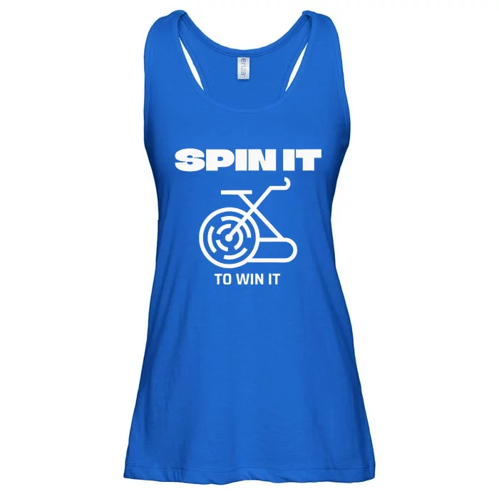 Spin It To Win It Ladies Essential Flowy Tank