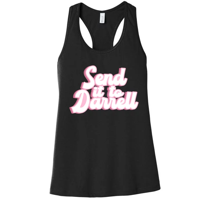 Send It To Darrell Women's Racerback Tank