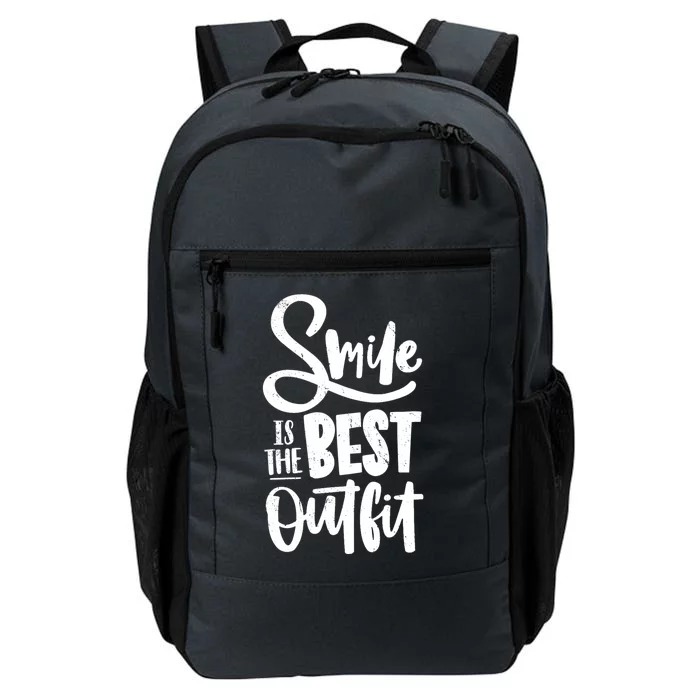 Smile Is The Best Outfit Cute Gift Daily Commute Backpack