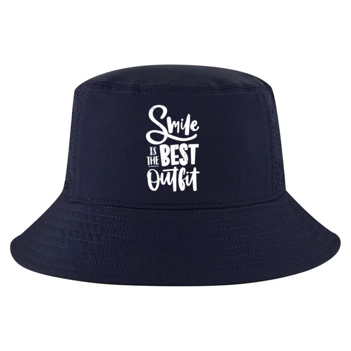 Smile Is The Best Outfit Cute Gift Cool Comfort Performance Bucket Hat