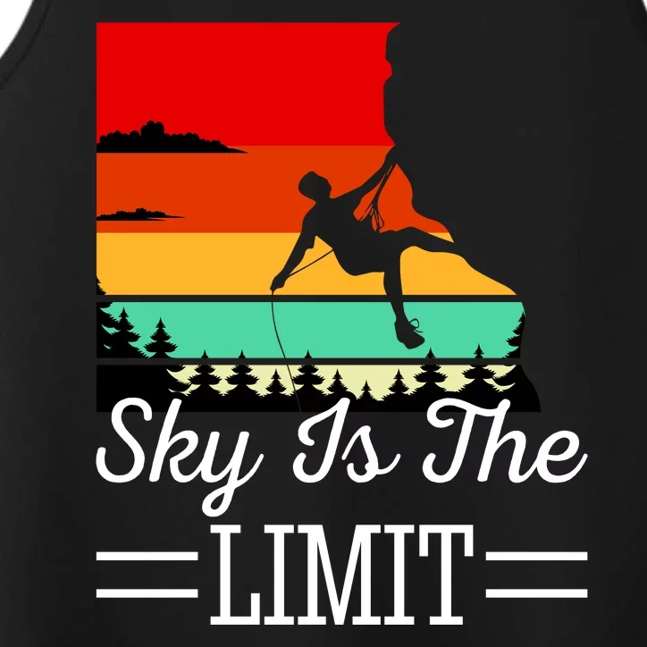 Sky Is The Limited Rock Climbing Performance Tank