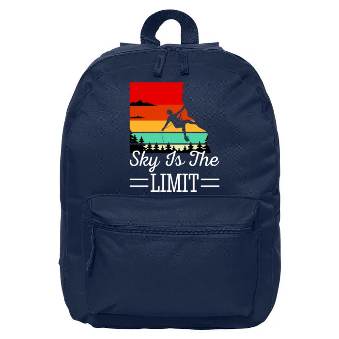 Sky Is The Limited Rock Climbing 16 in Basic Backpack