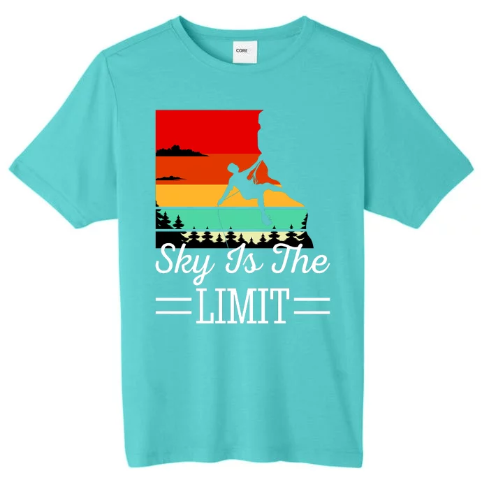 Sky Is The Limited Rock Climbing ChromaSoft Performance T-Shirt