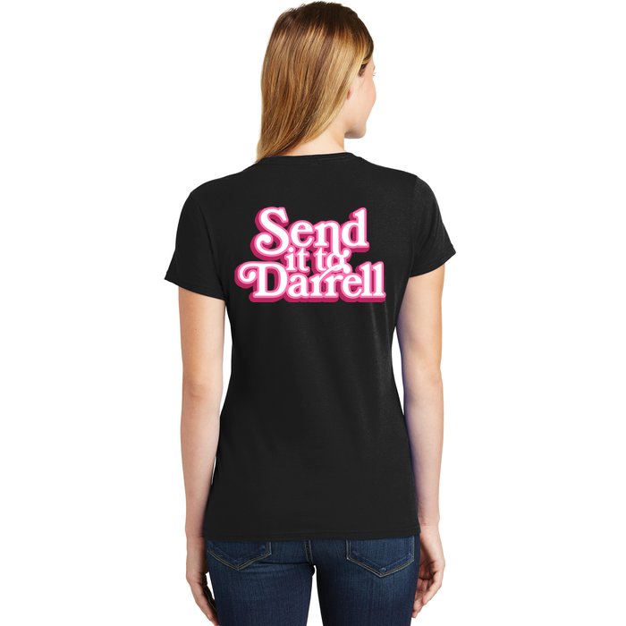 Send It To Darrell Front & Back Women's T-Shirt