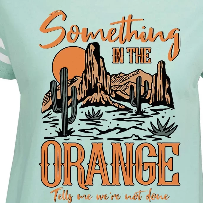 Something In The Orange Country Music Country Girl Enza Ladies Jersey Football T-Shirt