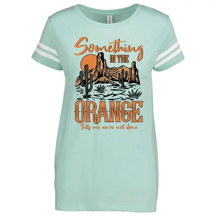 Something In The Orange Country Music Country Girl Enza Ladies Jersey Football T-Shirt