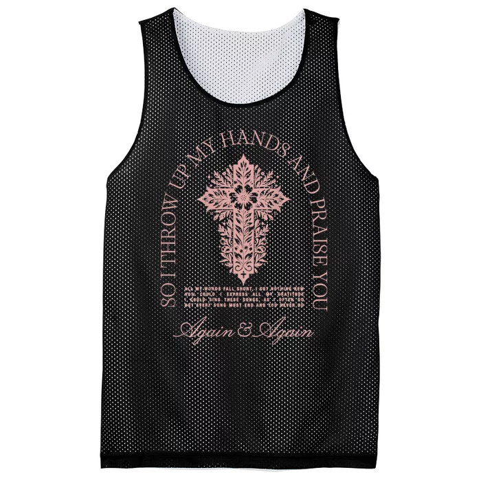 So I Throw Up My Hands Brandonlake And Praise You Mesh Reversible Basketball Jersey Tank