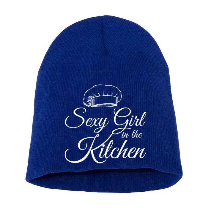 Sexy In The Kitchen Culinary Cooking Kitchen Chefs Hat Gift Short Acrylic Beanie