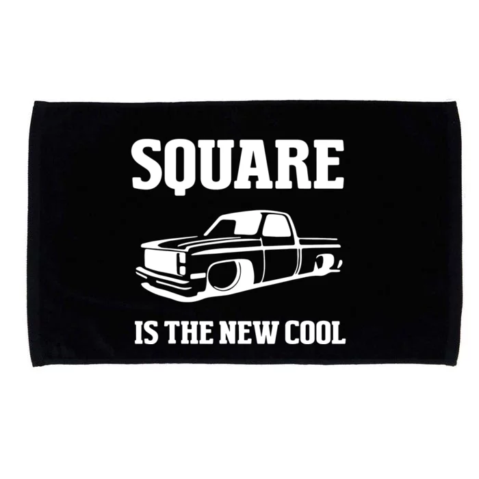 Square Is The New Cool Square Body Microfiber Hand Towel