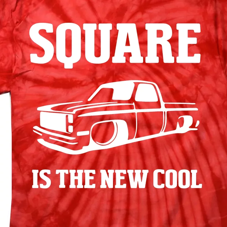 Square Is The New Cool Square Body Tie-Dye T-Shirt