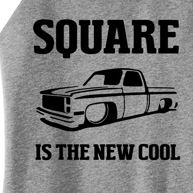 Square Is The New Cool Square Body Women’s Perfect Tri Rocker Tank