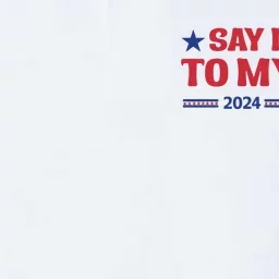 Say It To My Face Kamala Harris 2024 Election Softstyle Adult Sport Polo