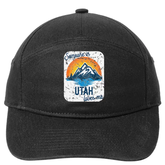 Someone In Utah Loves Me 7-Panel Snapback Hat