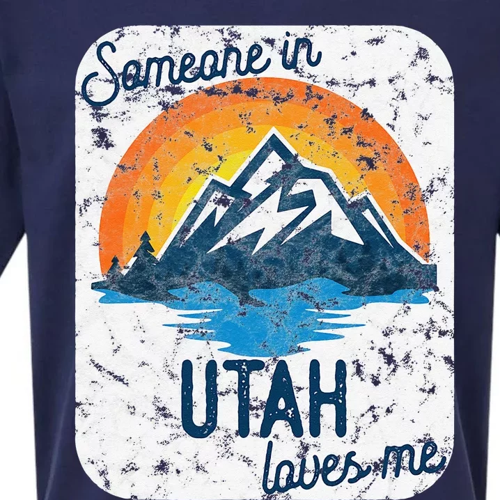 Someone In Utah Loves Me Sueded Cloud Jersey T-Shirt