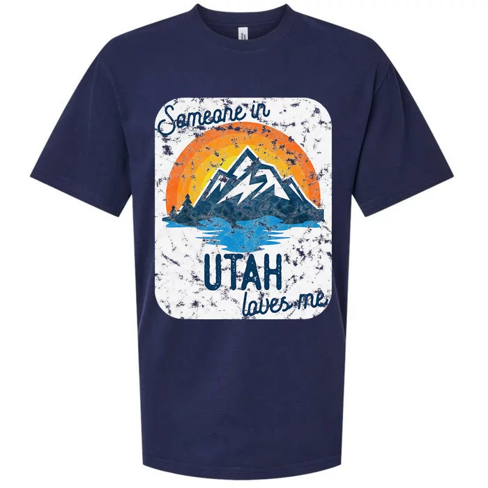 Someone In Utah Loves Me Sueded Cloud Jersey T-Shirt