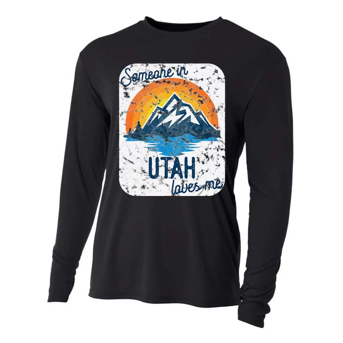 Someone In Utah Loves Me Cooling Performance Long Sleeve Crew