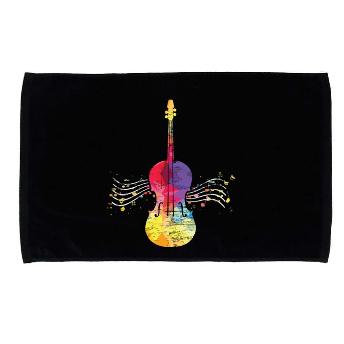 String Instrument Violinist Cello Violin Microfiber Hand Towel