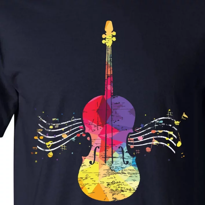 String Instrument Violinist Cello Violin Tall T-Shirt