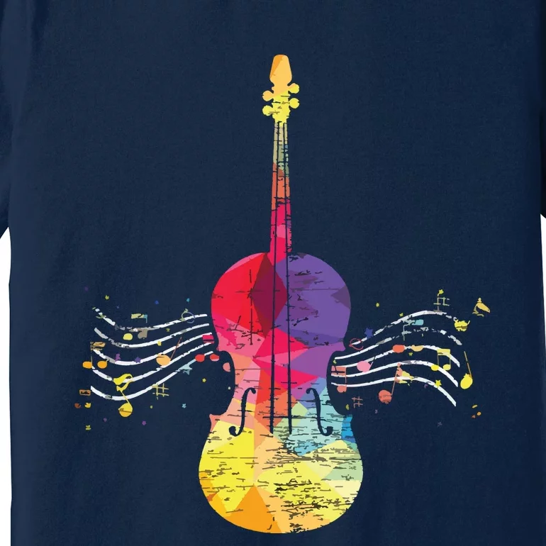 String Instrument Violinist Cello Violin Premium T-Shirt