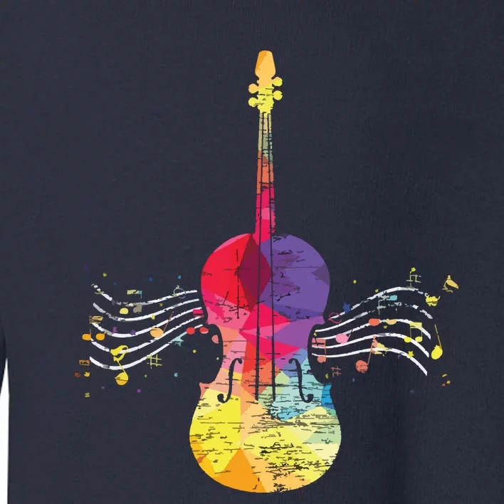 String Instrument Violinist Cello Violin Toddler Sweatshirt