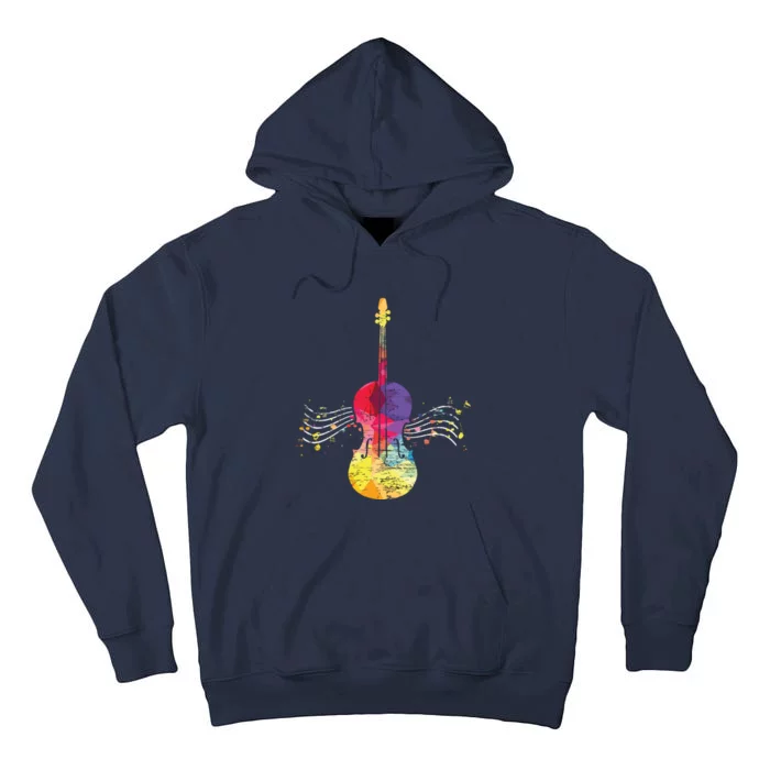 String Instrument Violinist Cello Violin Tall Hoodie