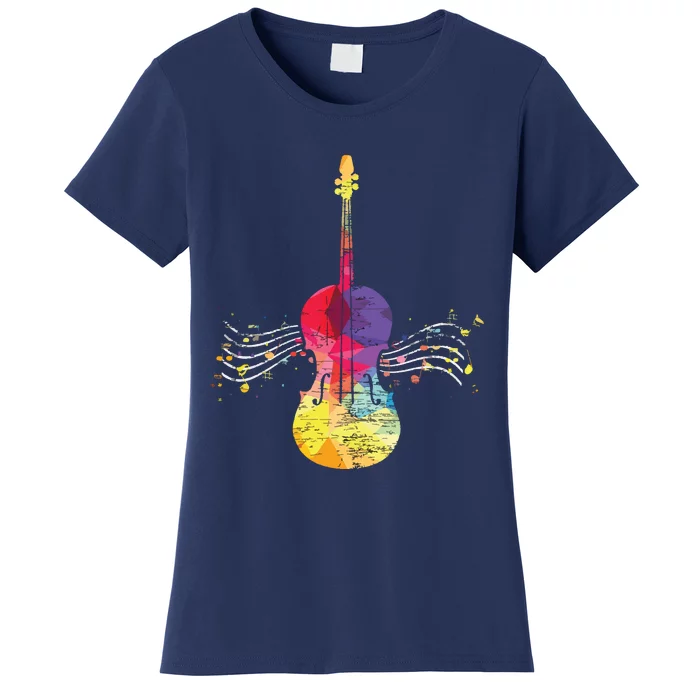 String Instrument Violinist Cello Violin Women's T-Shirt