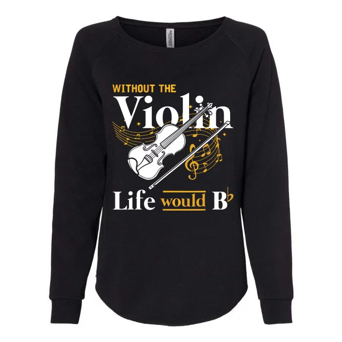 String Instrument Violinist Gift Cello Tee Violin Womens California Wash Sweatshirt