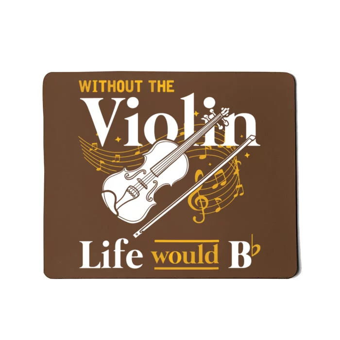 String Instrument Violinist Gift Cello Tee Violin Mousepad