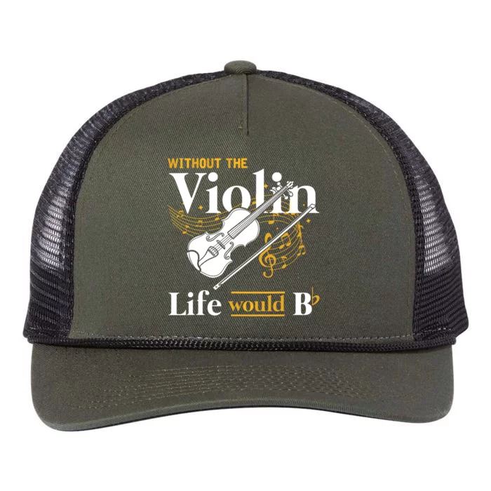 String Instrument Violinist Gift Cello Tee Violin Retro Rope Trucker Hat Cap