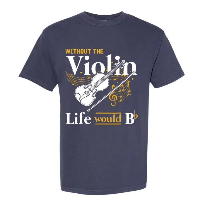 String Instrument Violinist Gift Cello Tee Violin Garment-Dyed Heavyweight T-Shirt