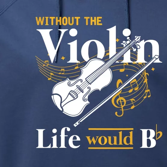 String Instrument Violinist Gift Cello Tee Violin Performance Fleece Hoodie