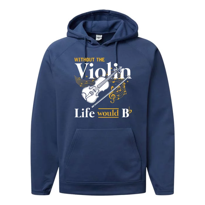 String Instrument Violinist Gift Cello Tee Violin Performance Fleece Hoodie