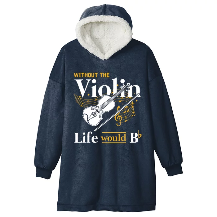 String Instrument Violinist Gift Cello Tee Violin Hooded Wearable Blanket