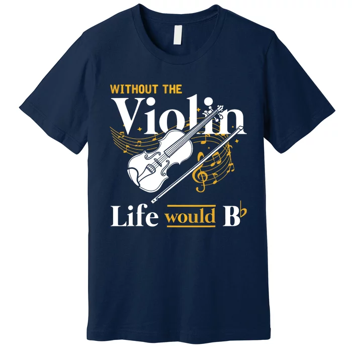 String Instrument Violinist Gift Cello Tee Violin Premium T-Shirt