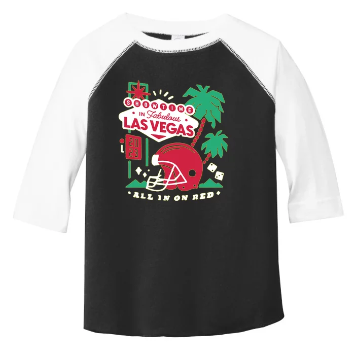 Showtime In Vegas All In On Red Toddler Fine Jersey T-Shirt