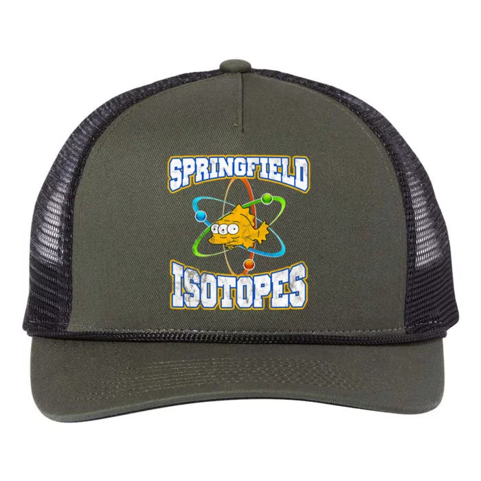 Springfield Isotopes Vintage Retro Rope Trucker Hat Cap