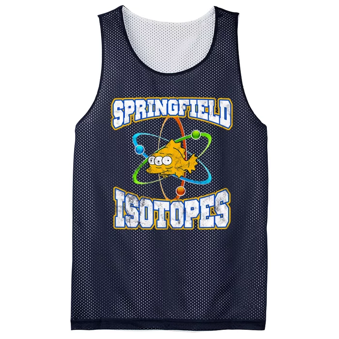 Springfield Isotopes Vintage Mesh Reversible Basketball Jersey Tank