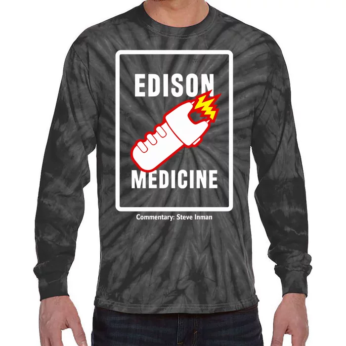 Steve Inman Wearing Edison Medicine Tie-Dye Long Sleeve Shirt