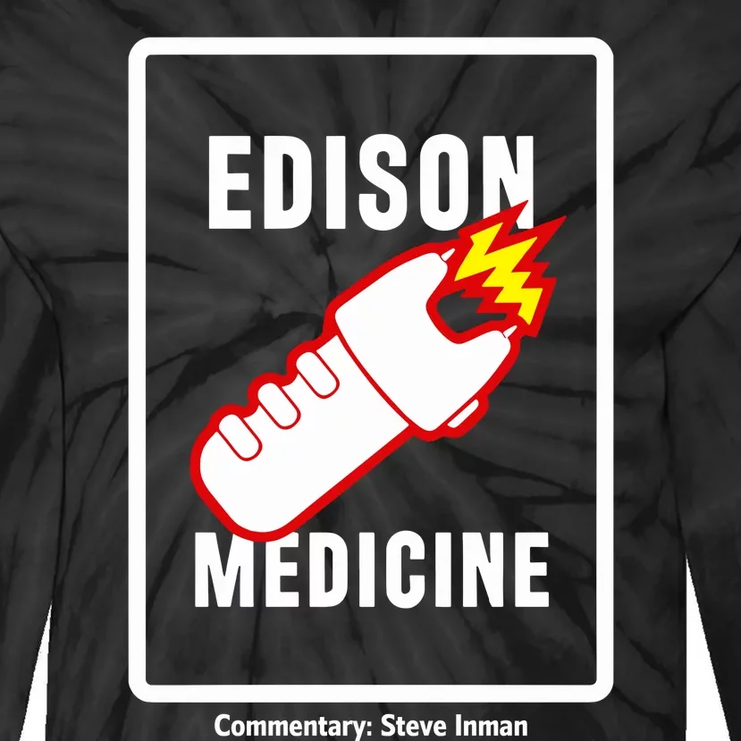 Steve Inman Wearing Edison Medicine Tie-Dye Long Sleeve Shirt