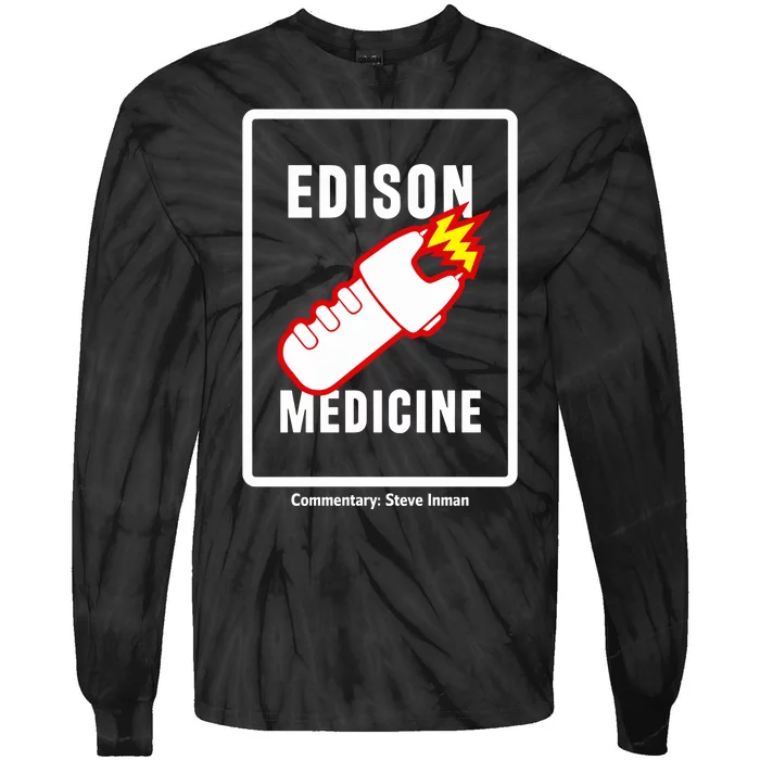 Steve Inman Wearing Edison Medicine Tie-Dye Long Sleeve Shirt