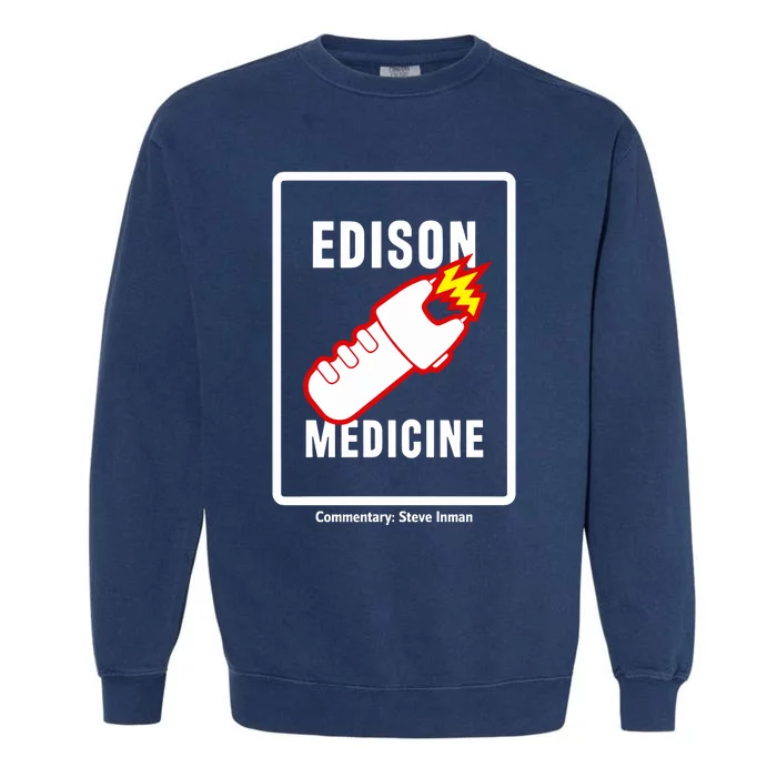 Steve Inman Wearing Edison Medicine Garment-Dyed Sweatshirt