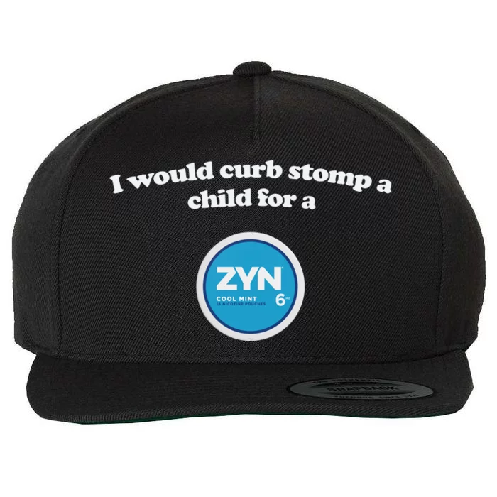 Shopillegalshirts I Would Curb Stomp A Child For A Zyn Cool Mint Wool Snapback Cap