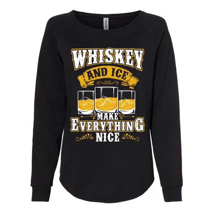 Scottish Irish Whiskey Er St Patricks Day Bartender Great Gift Womens California Wash Sweatshirt