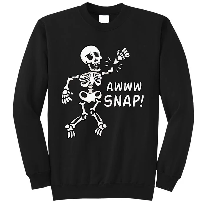 Skeleton Injury Wrist Surgery Recovery Aw Snap Broken Arm Tall Sweatshirt